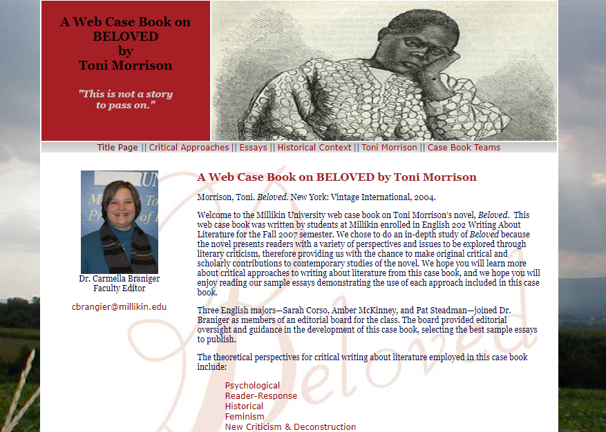 Beloved Casebook Home Page